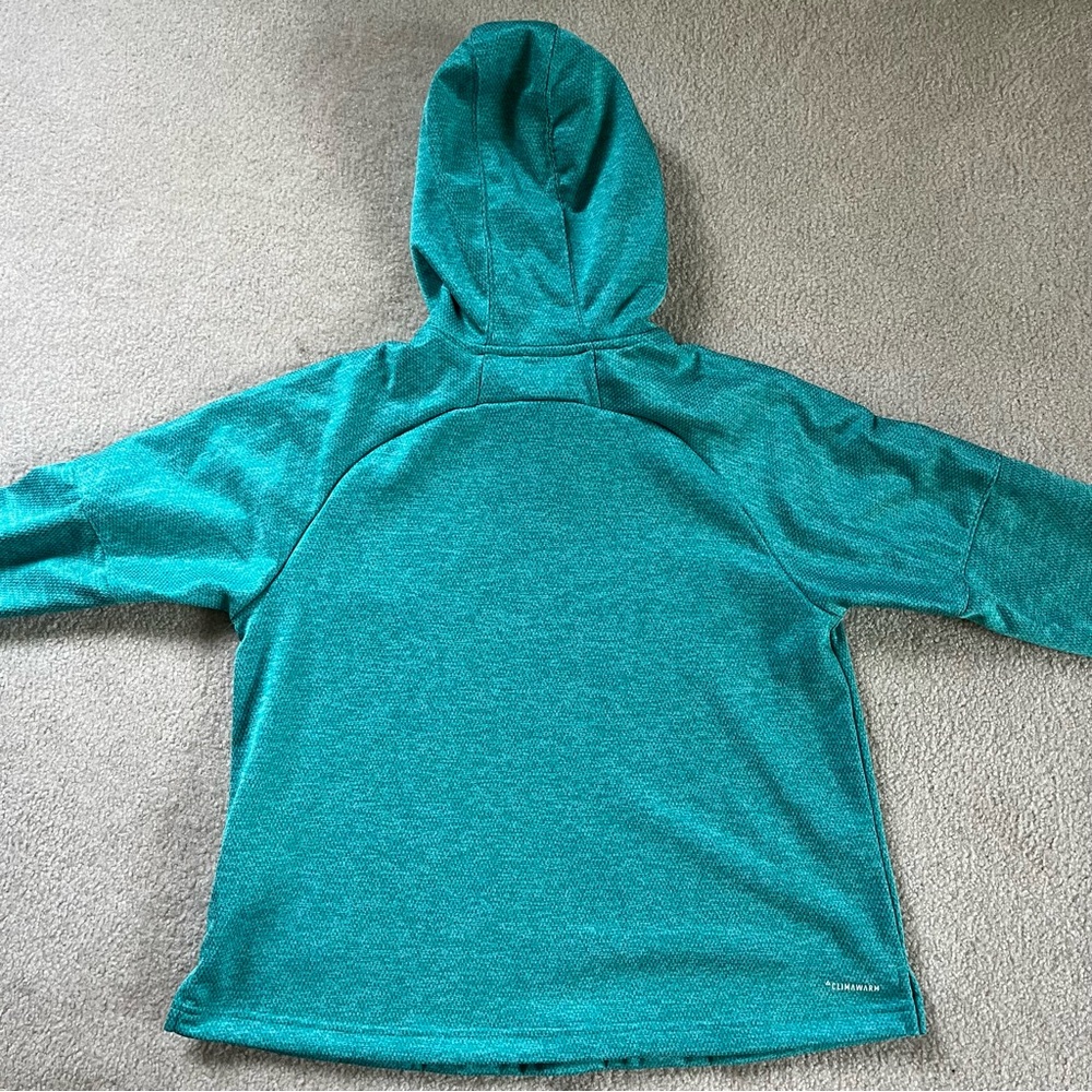Adidas Women’s Green/Blue Hoodie NWT - Picture 7 of 8